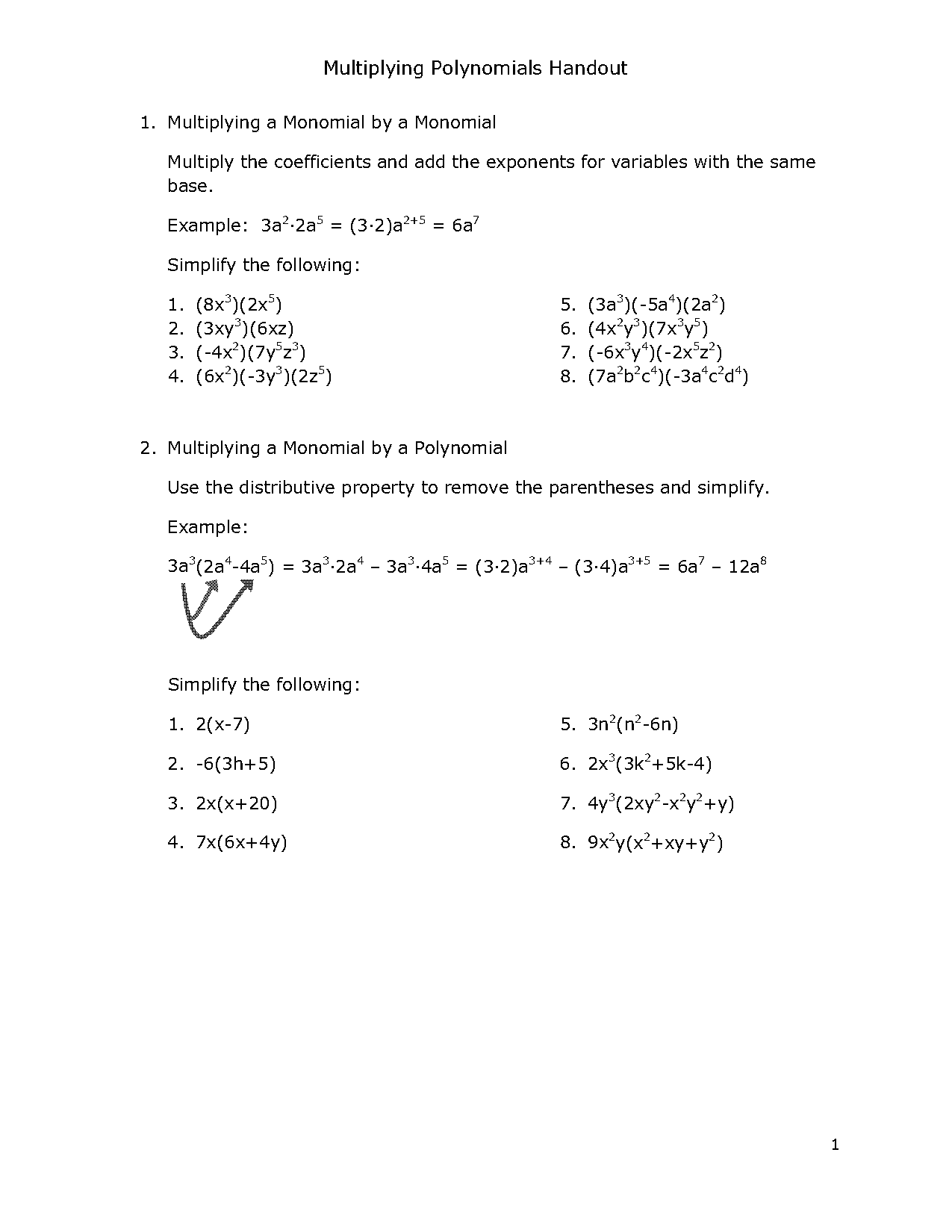 multiplying binomials using foil worksheet answers