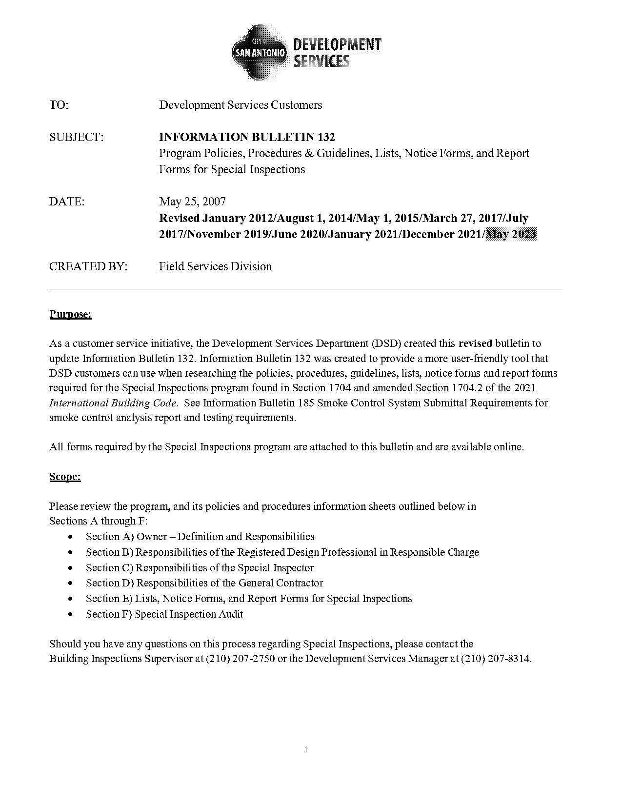 fire procedure notice template