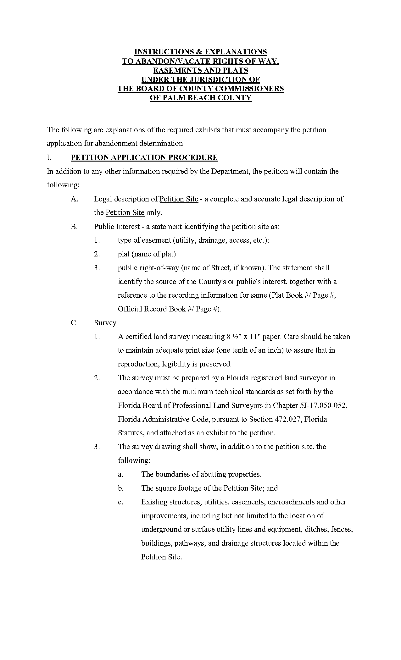 property law abandonment easements