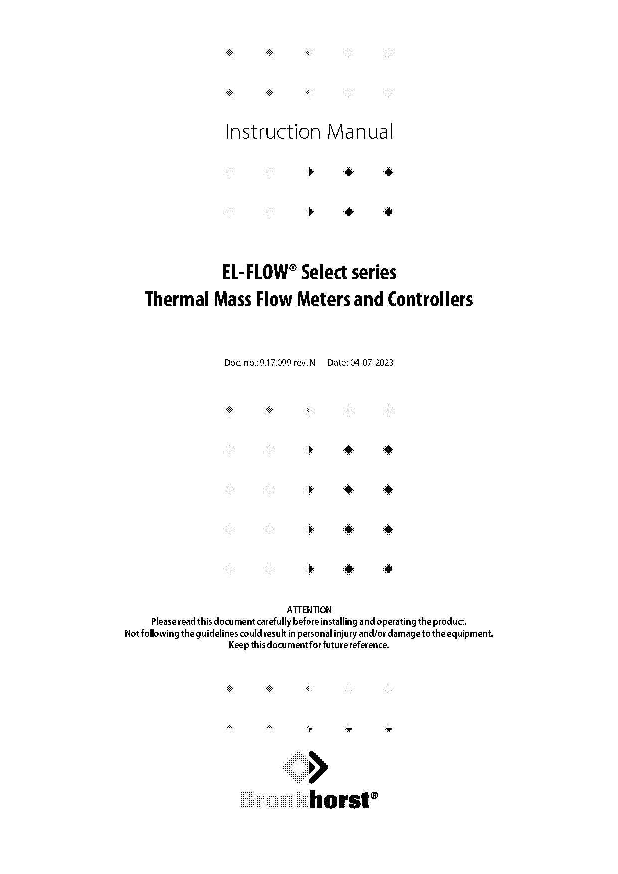 bronkhorst flow controller manual