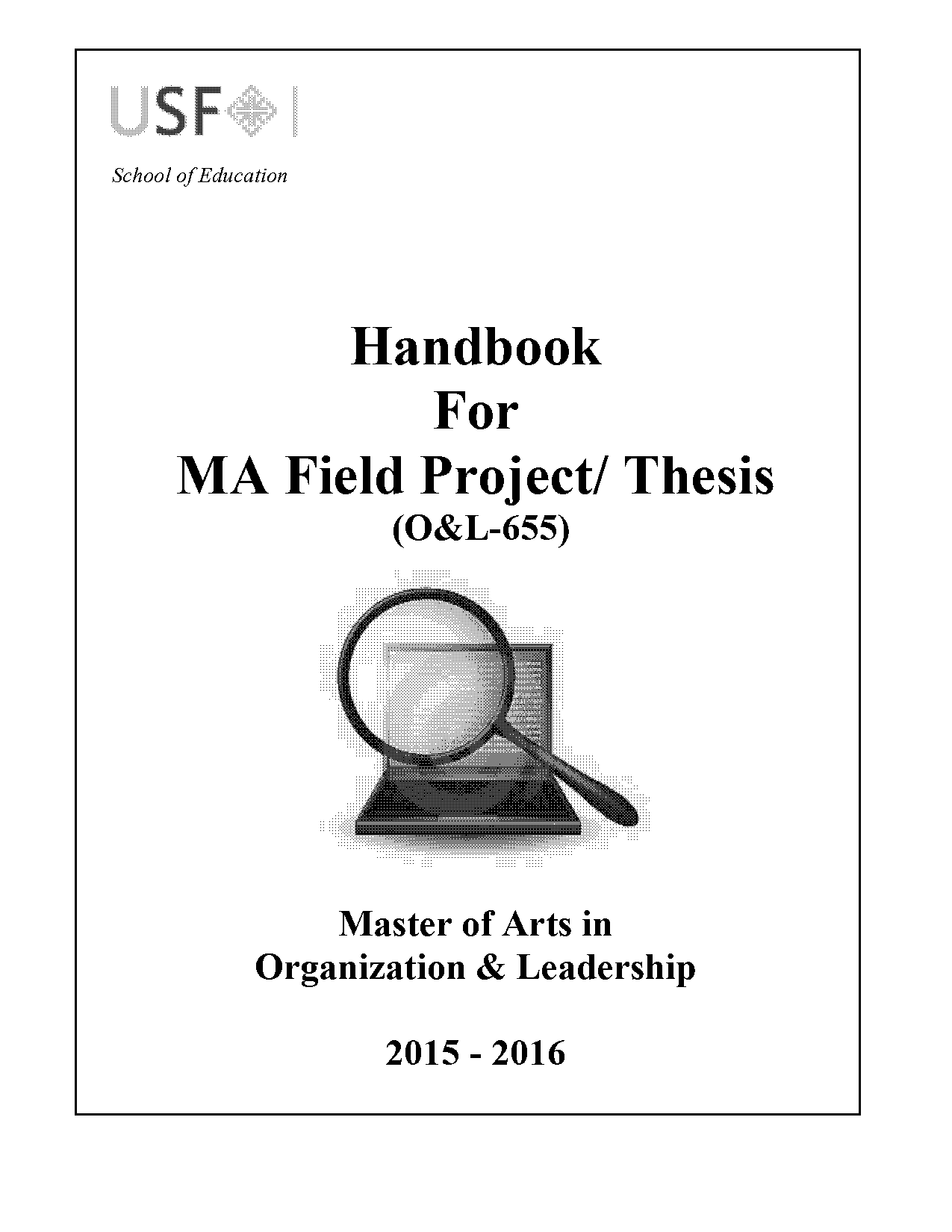 organization of the study sample thesis