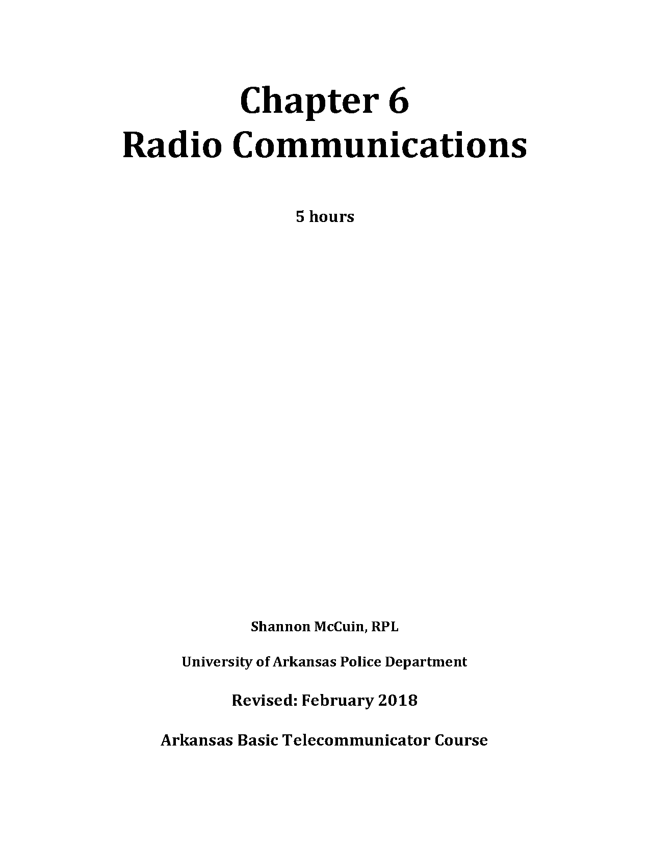 radio presentation skills pdf