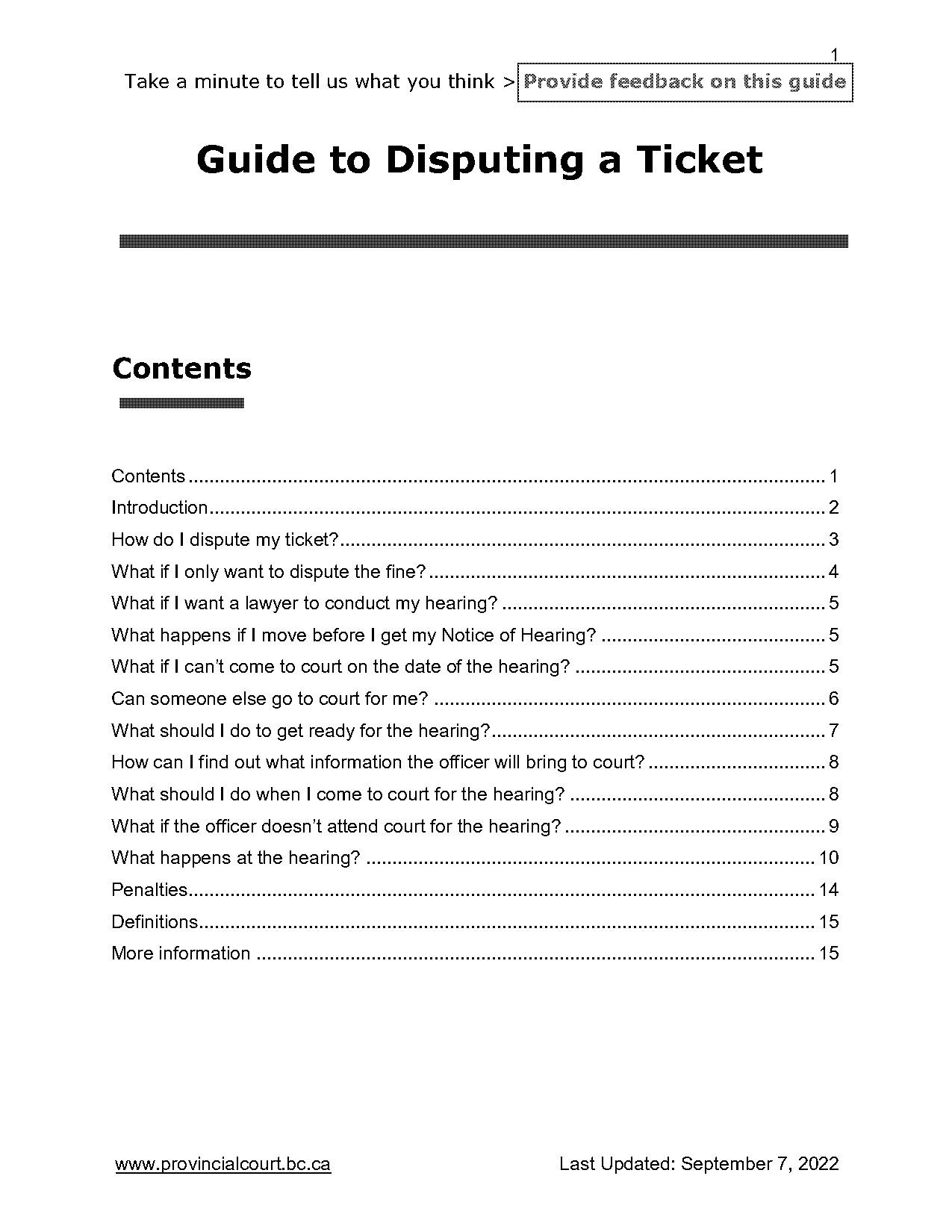 can i dispute my speeding ticket