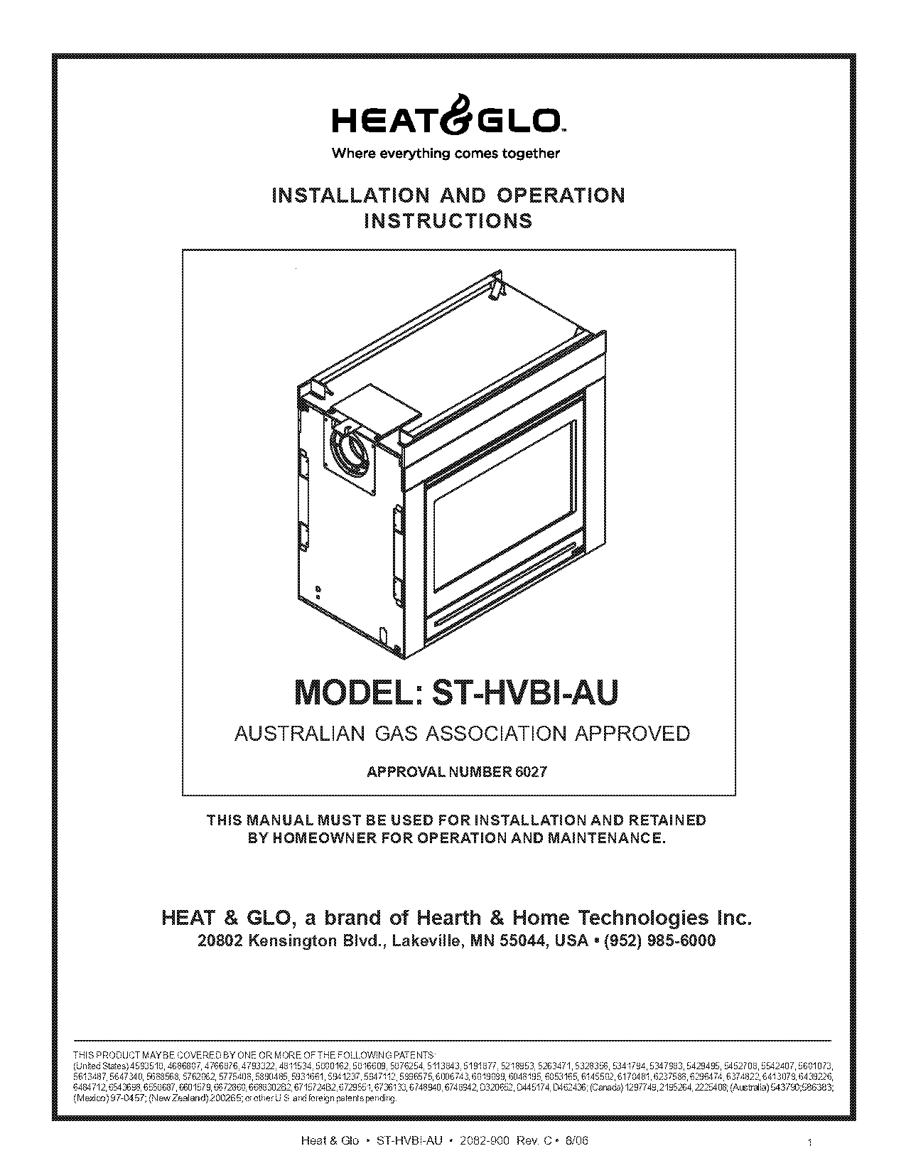 heat and glo pilot light instructions