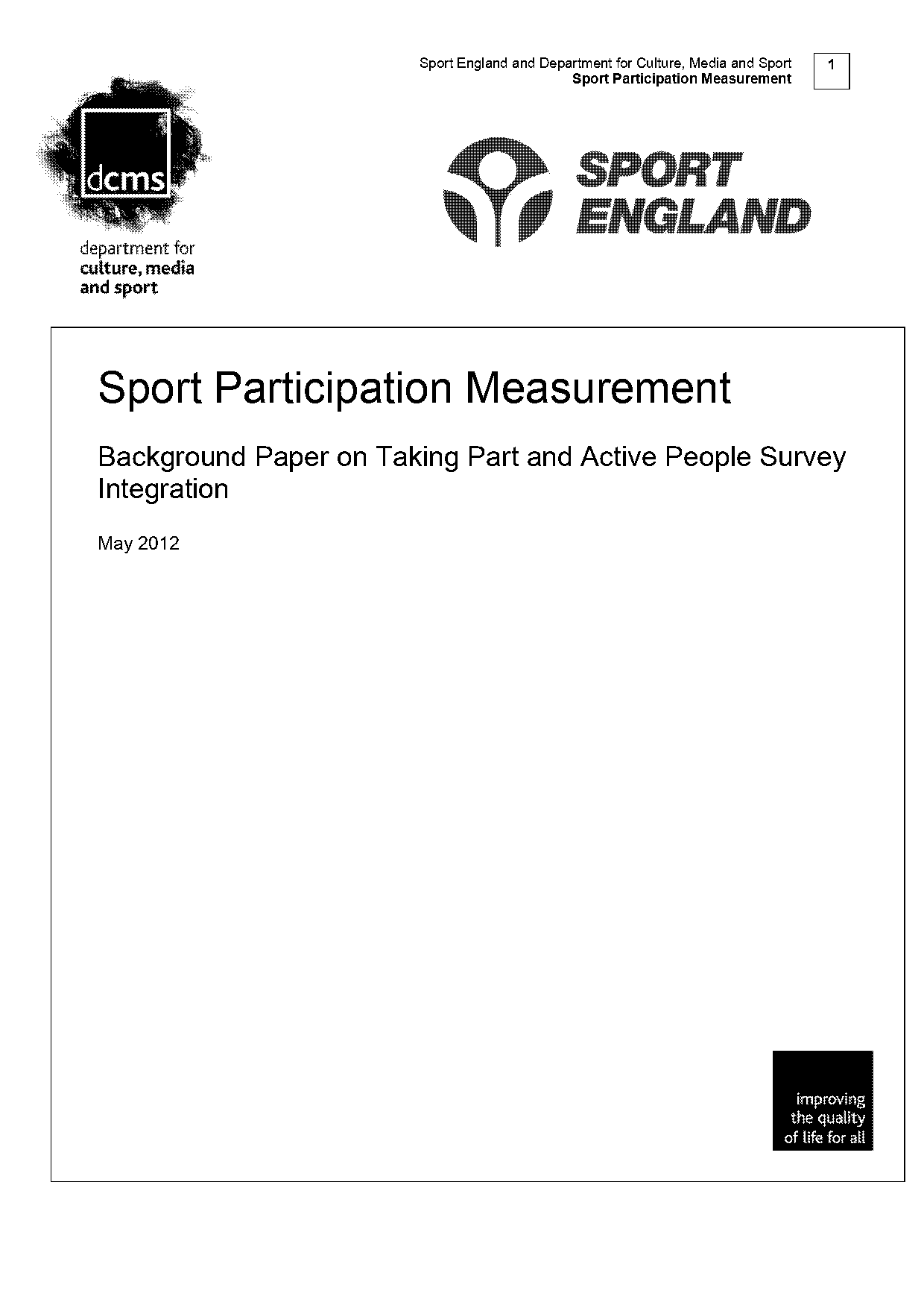 uk sports participation market report