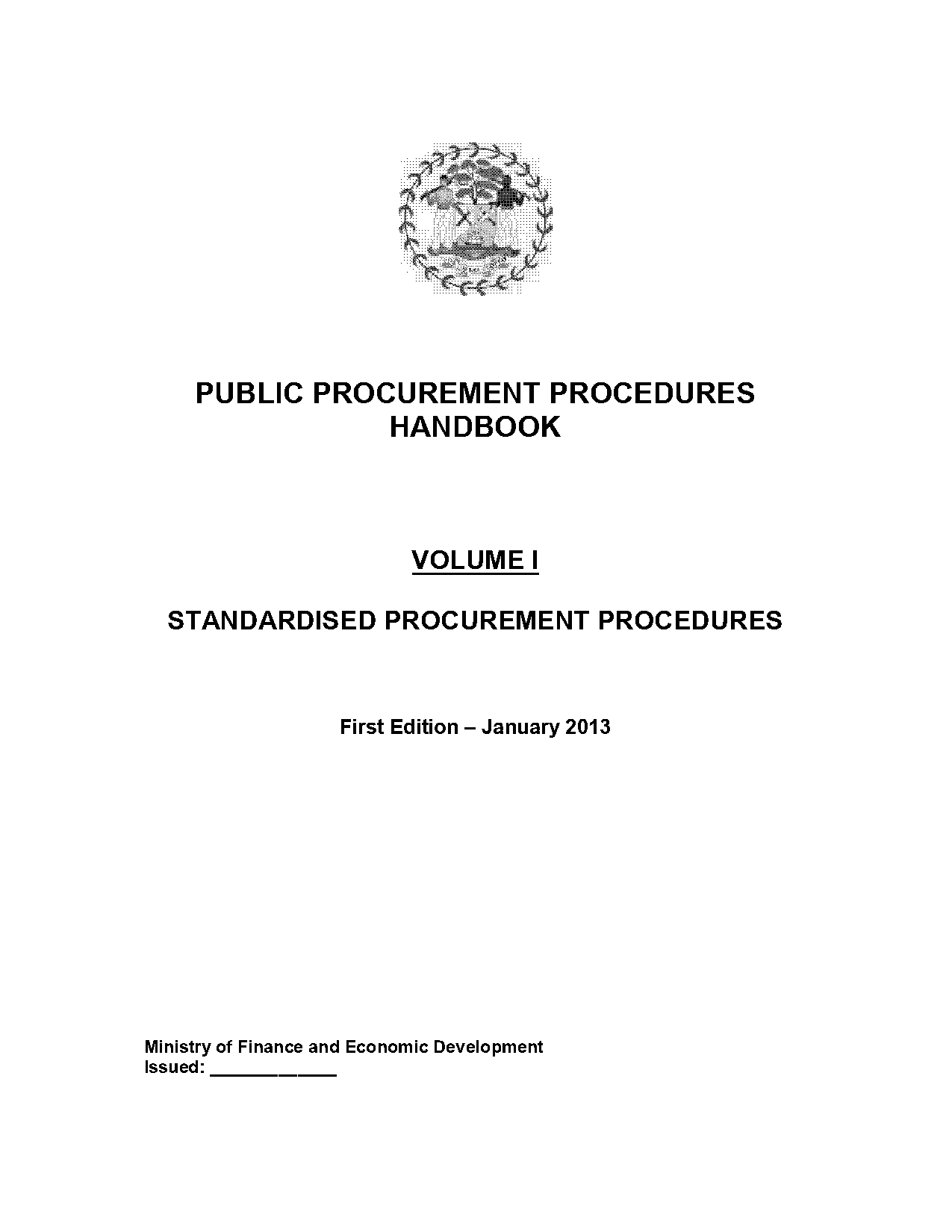 public procurement handbook pdf