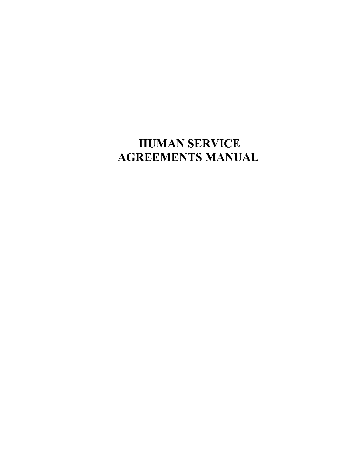 annual service contract format