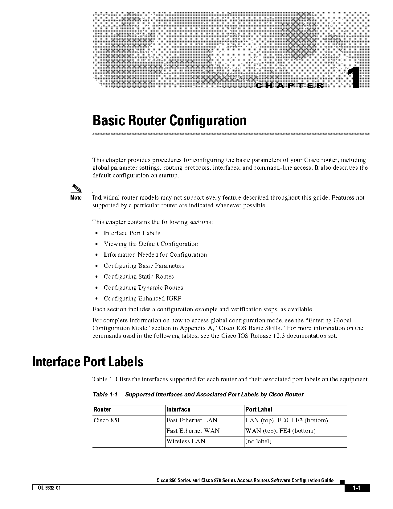 cisco switch initial configuration checklist