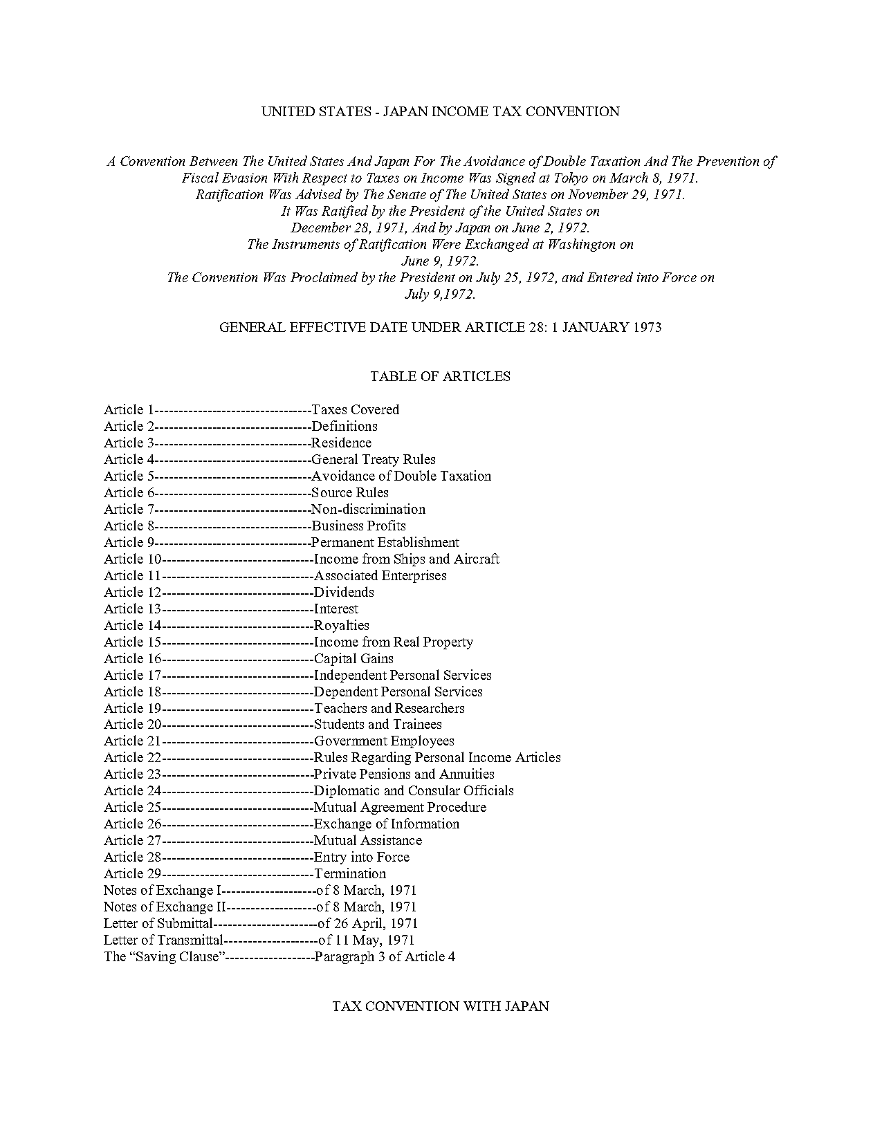 us japan tax treaty annuity