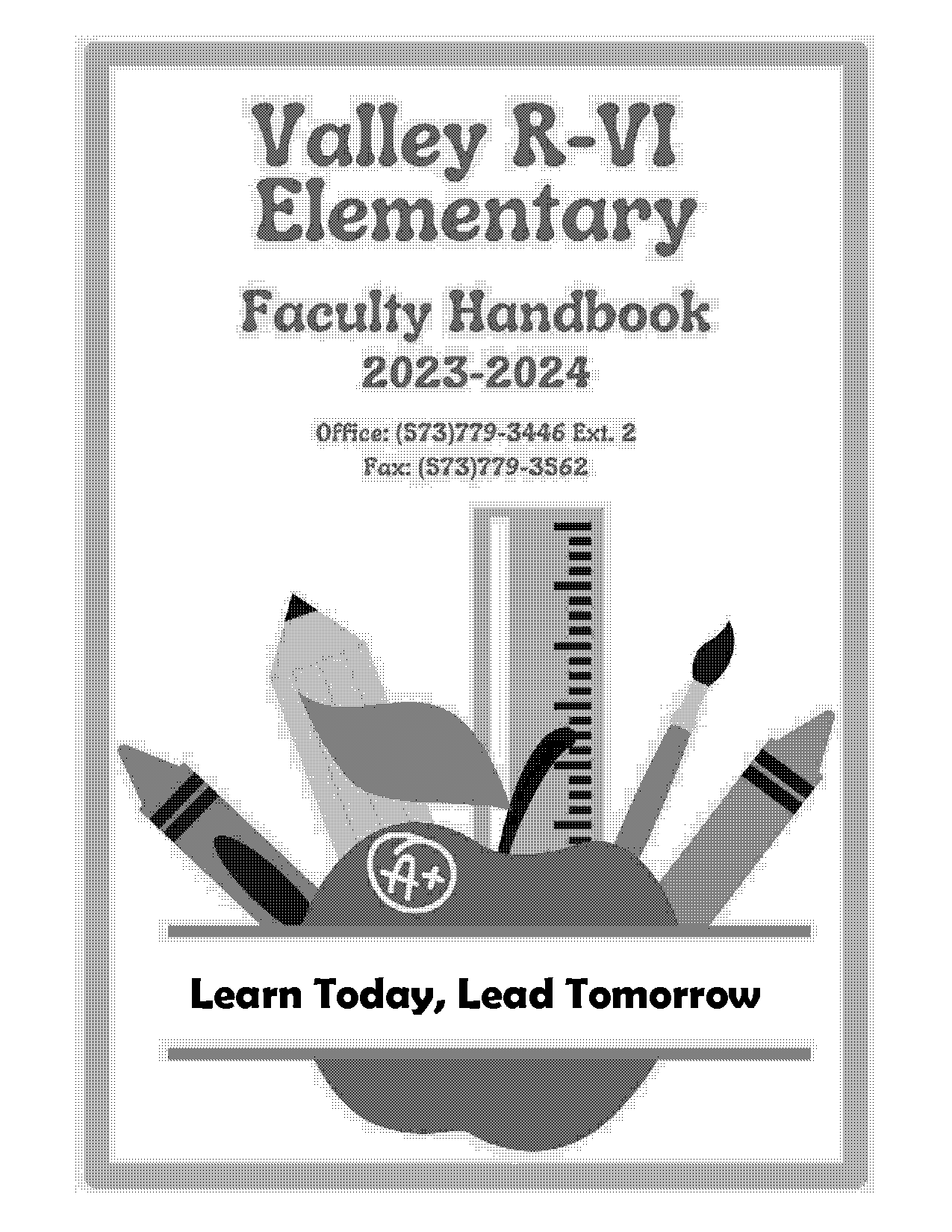 elementary school employee handbook