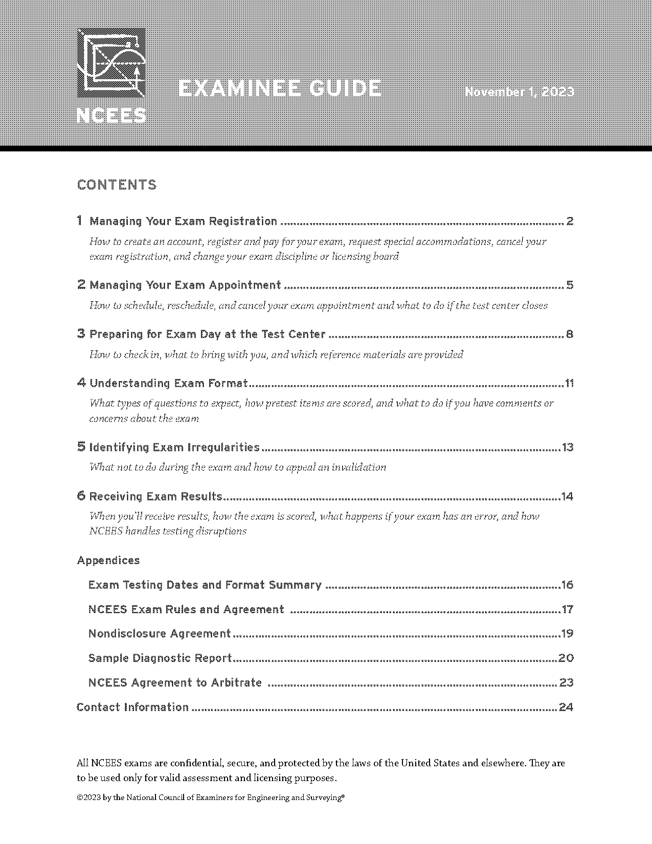 reference handbook for fe exam does not have structural design