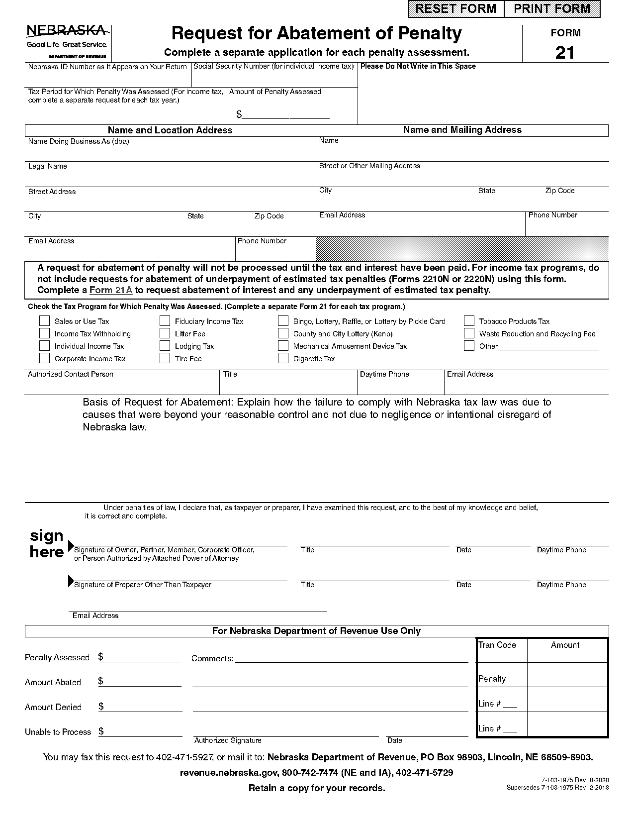 sub s late filing penalty abatement letter sample