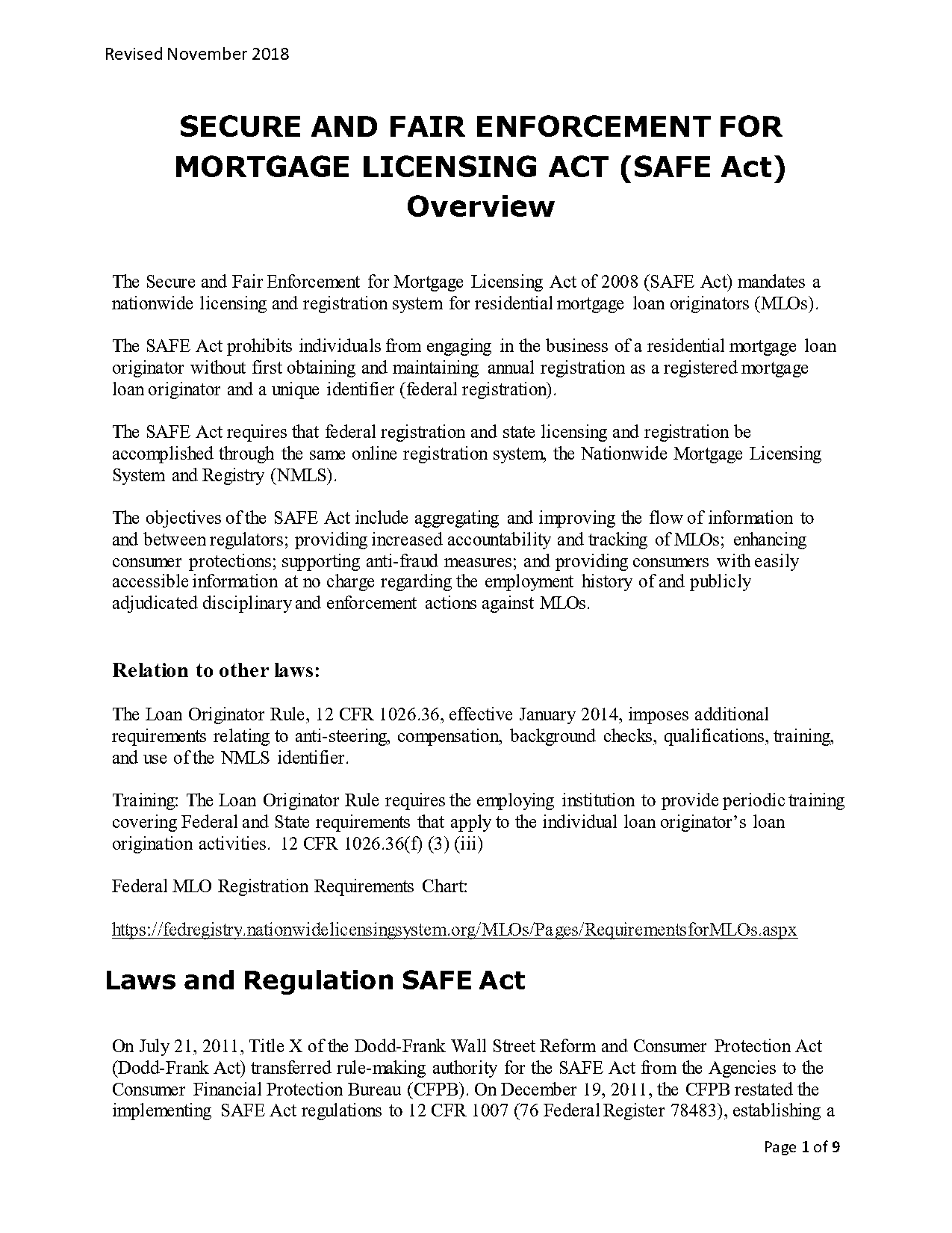 wa state loan officer discipline procedures act