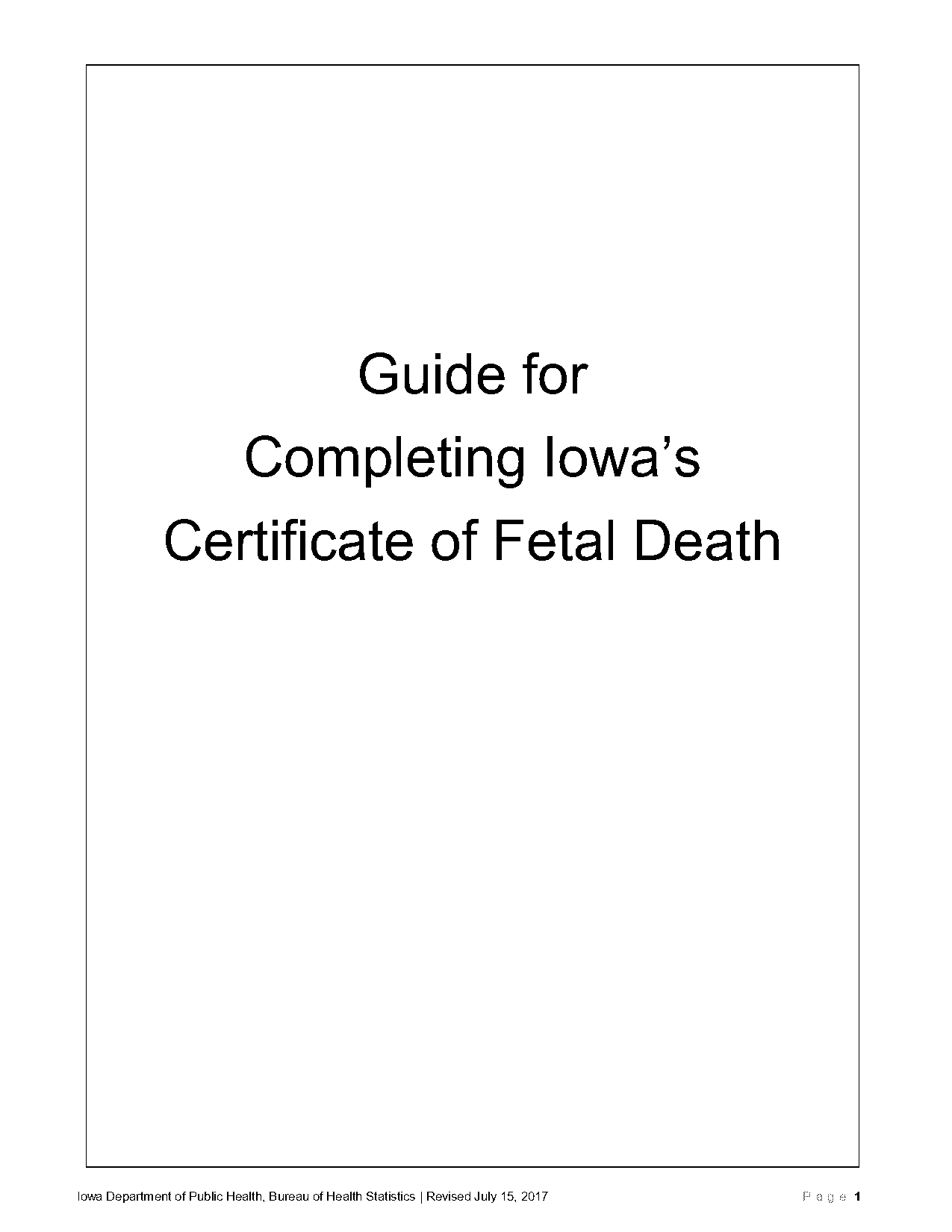 certificate of fetal death state registration date