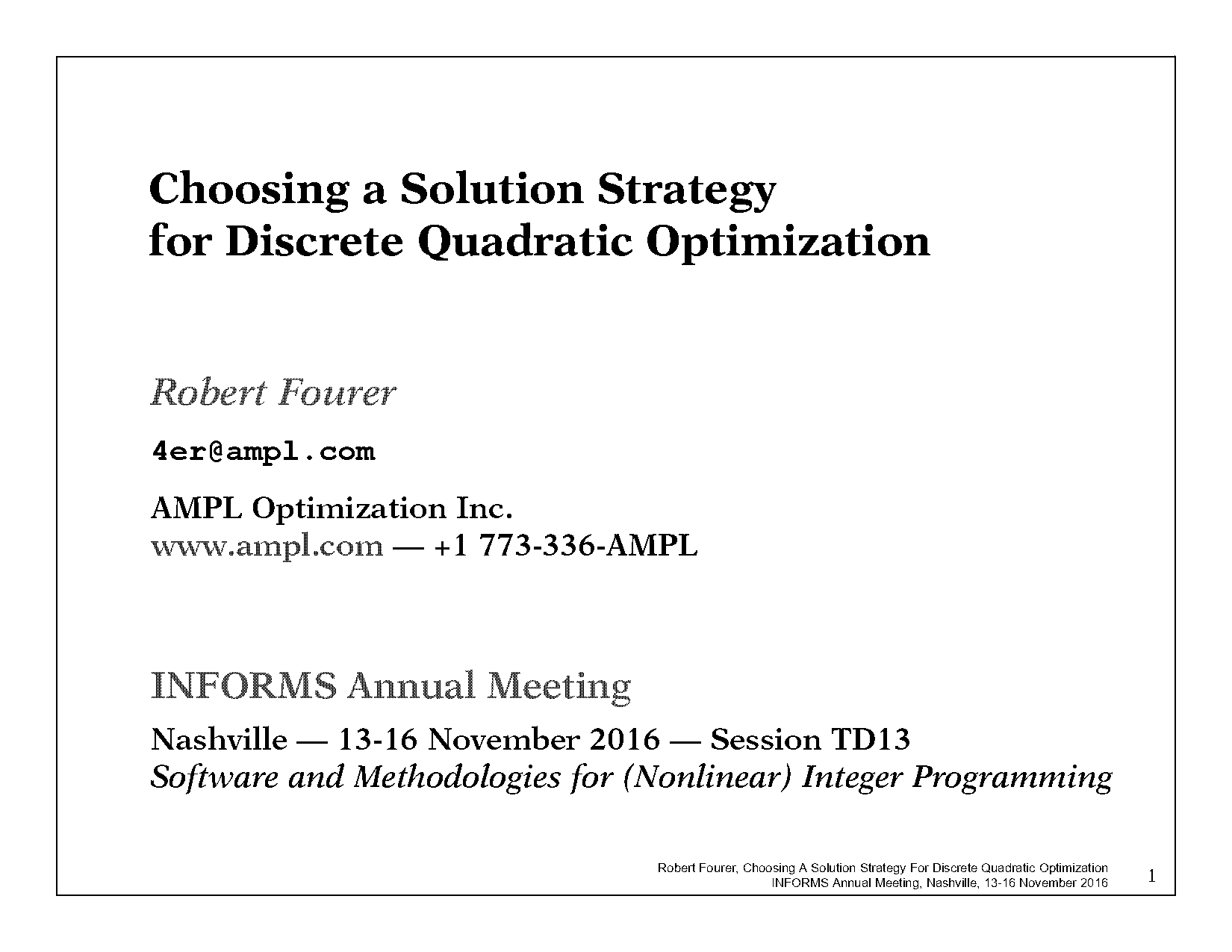 cplex quadratic programming example