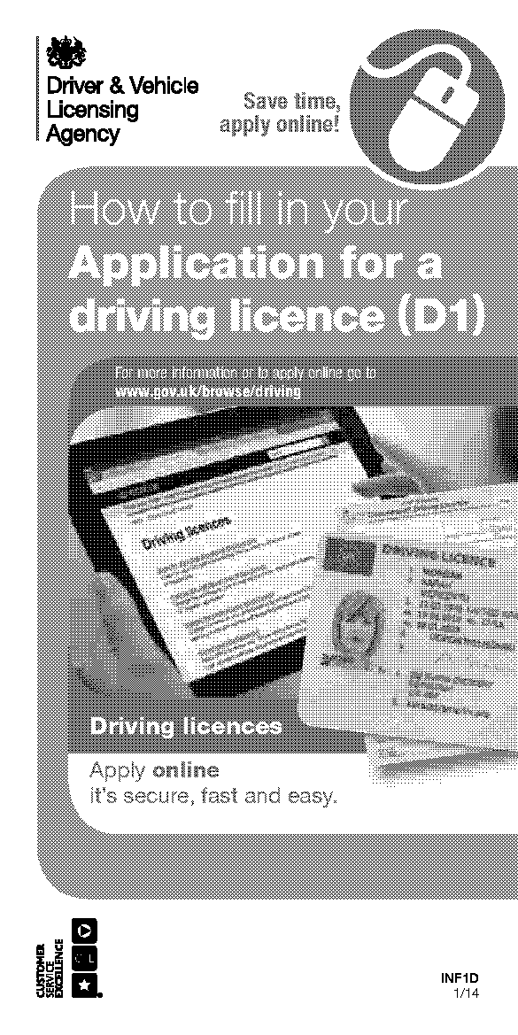 dvla application form for new driving licence