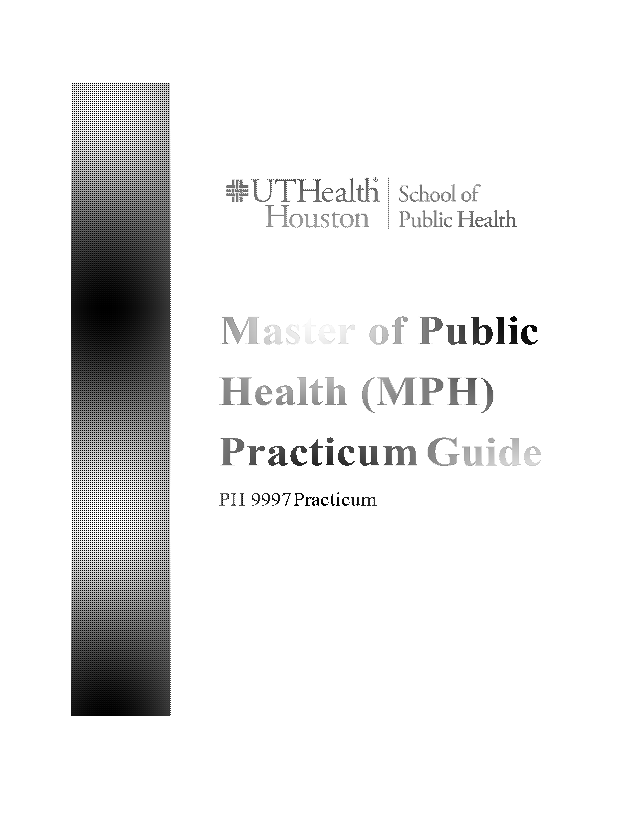 ut houston school of public health evaluation report