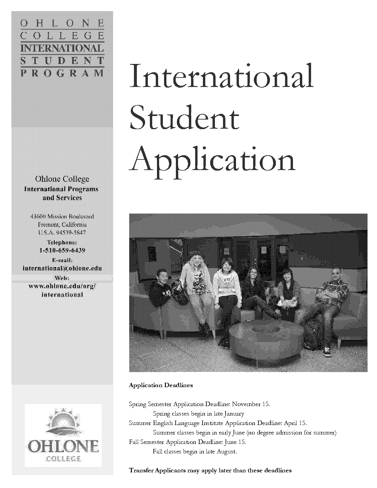 international school registration form